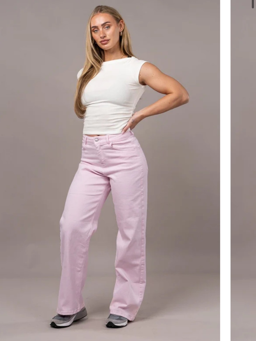 NWT Fit Jeans Baggy Pink - L